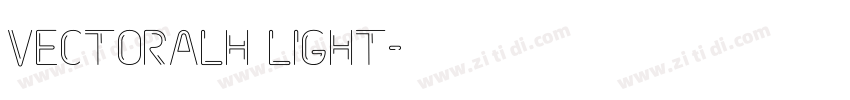 VectoraLH Light字体转换